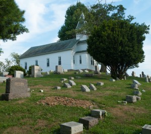 Sherrard, W.Va.:  Allen Grove Presbyterian Church 7/31/12