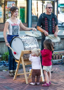 Somerville, Mass.:  Davis Square street band 9/16/12