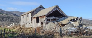 Pownal, VT:  Abandoned Barn 11/25/13