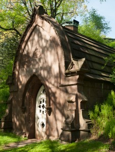 Cambridge, MA:  Mt. Auburn Cemetery, Lodge Mausoleum  5/7/12