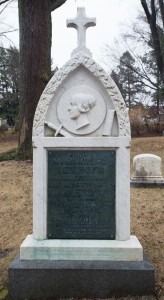 Cambridge, MA:  Margaret Fuller monument, Mt. Auburn Cemetery  3/30/14