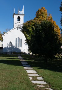 E. Dorset, VT:  East Dorset Congregational Church 10/3/14