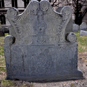 Boston, MA:  King's Chapel Burying Ground  3/24/11