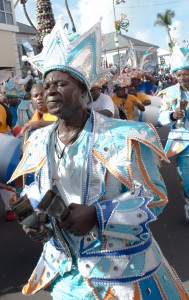 Nassau, BS:  Junkanoo, cow bells  12/26/14