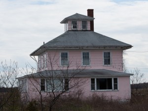 Plum Island, MA:  Abandoned house  5/4/14